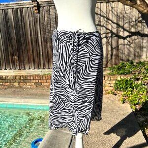 Fun zebra skirt